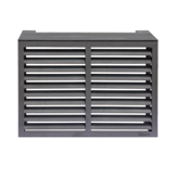 WAC100 Airco Omkasting Houtcomposiet Grijs S