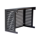 WAC115 Airco Omkasting Houtcomposiet Grijs M