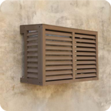 WAC115 Airco Omkasting Houtcomposiet Bruin M