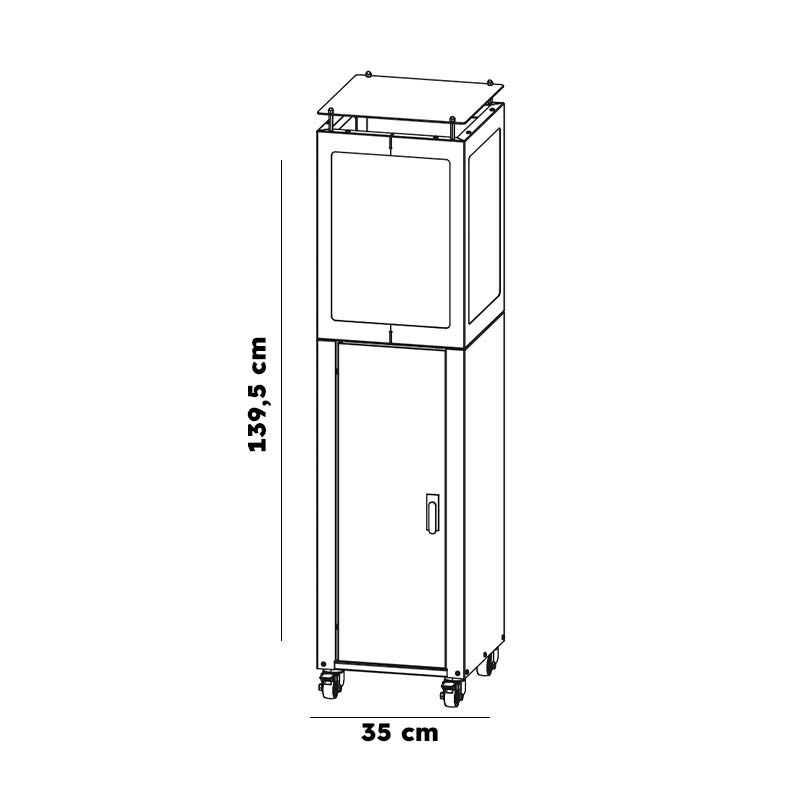 Terrasverwarmer op Houtpellets BPH-003