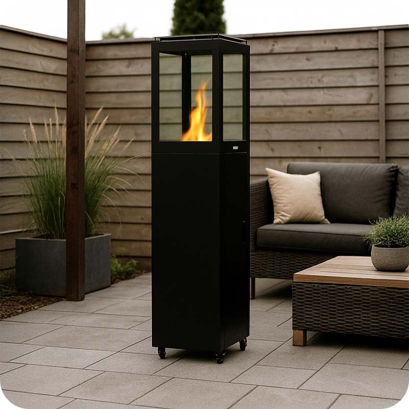 Terrasverwarmer op Houtpellets BPH-003