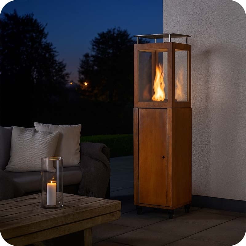 Terrasverwarmer op Houtpellets BPH-003 -c