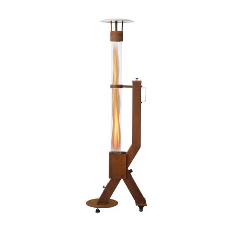 Terrasverwarmer Rocket Heater op Houtpellets BPH-R100-TC