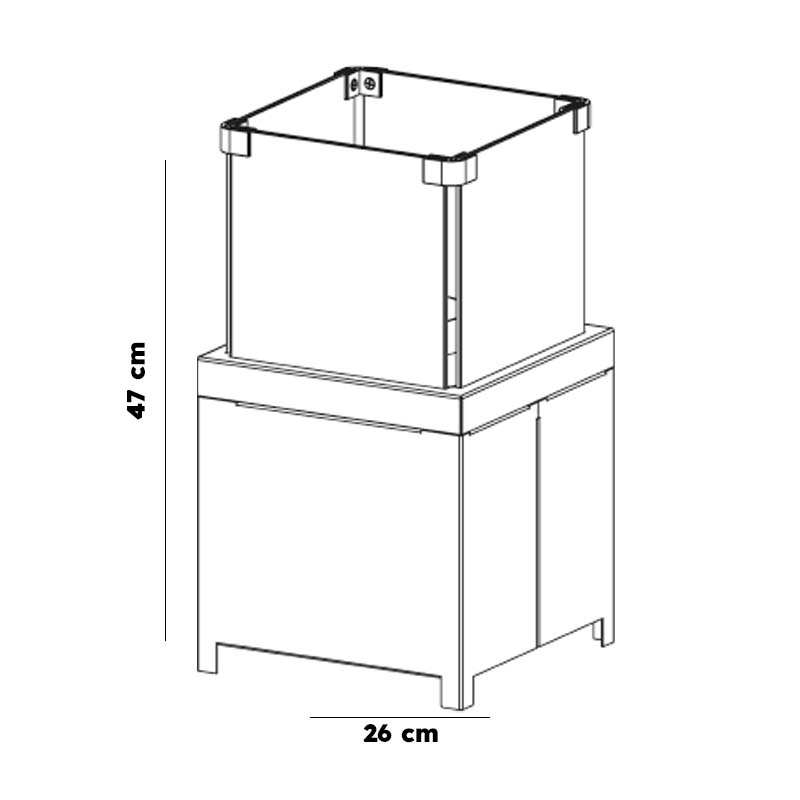 Terrasverwarmer Tafelmodel op Houtpellets BPH-Q