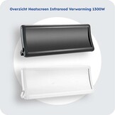 Industrieel Infrarood Verwarmingspaneel 1300W