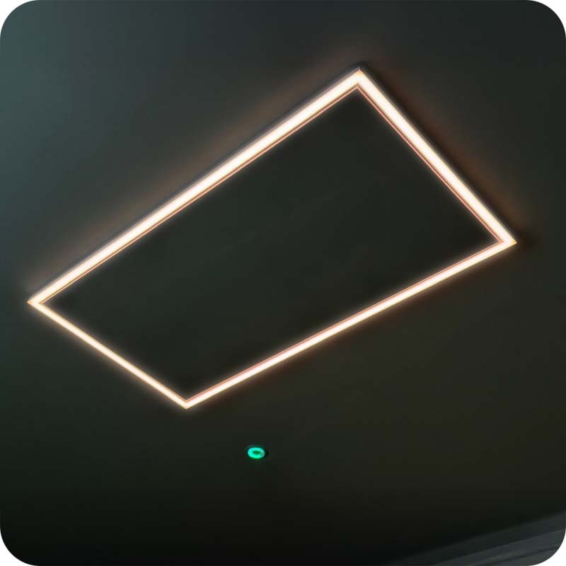 Infrarood Verwarmingspaneel 60x120cm LED Frame