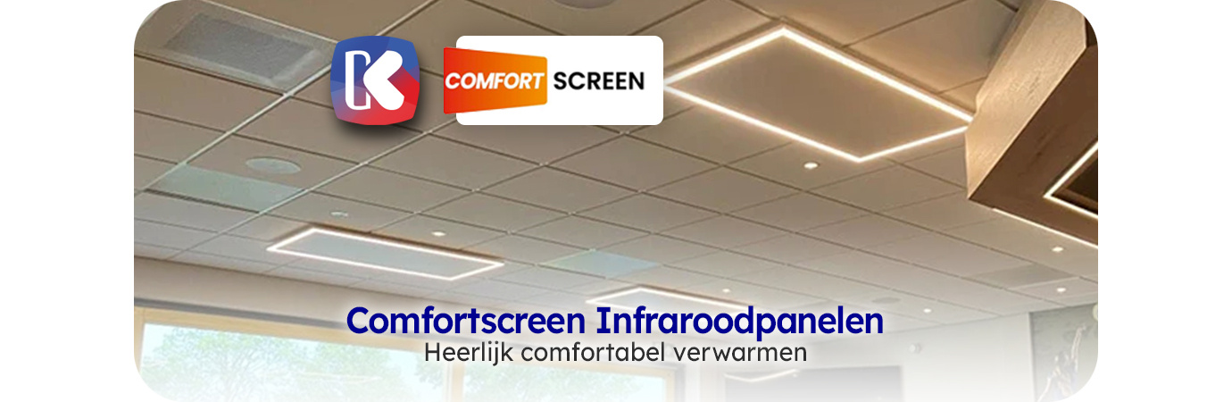 Comfortscreens: stijlvolle en energiezuinige infraroodverwarming van Comfort Heating