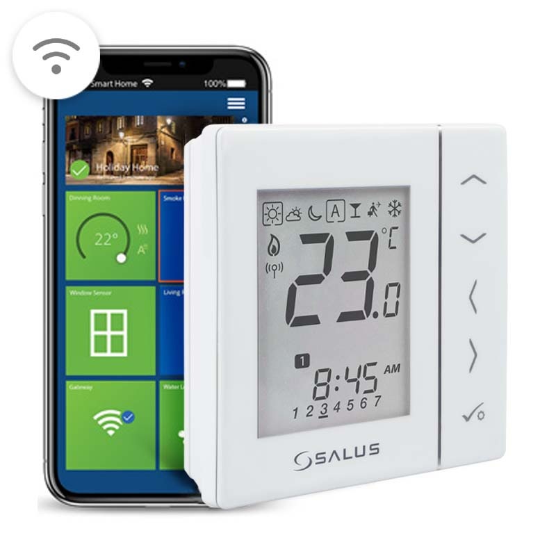 Salus VS20WRF Smart Home 4-in-1 Wifi Thermostaat