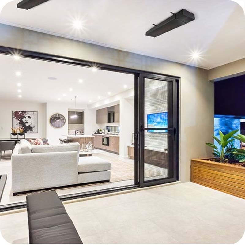 Heatstrip 3200 Watt Infrarood Terrasverwarming +Afstandsbediening +App