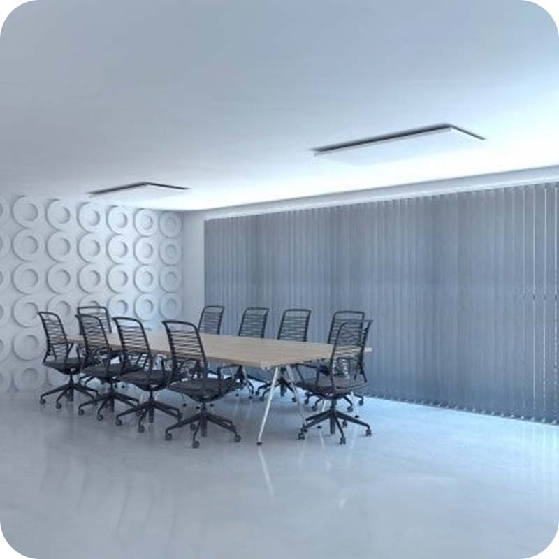 Tweedekans - Infrarood Verwarmingspaneel K-Serie Wit IP54 32x125cm 330Watt