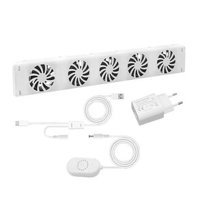 Tweedekans - Radiatorventilator Turbo Booster 1,5 Watt Single Set