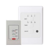 Heatstrip Wandbediening  met 3 standen + afstandsbediening