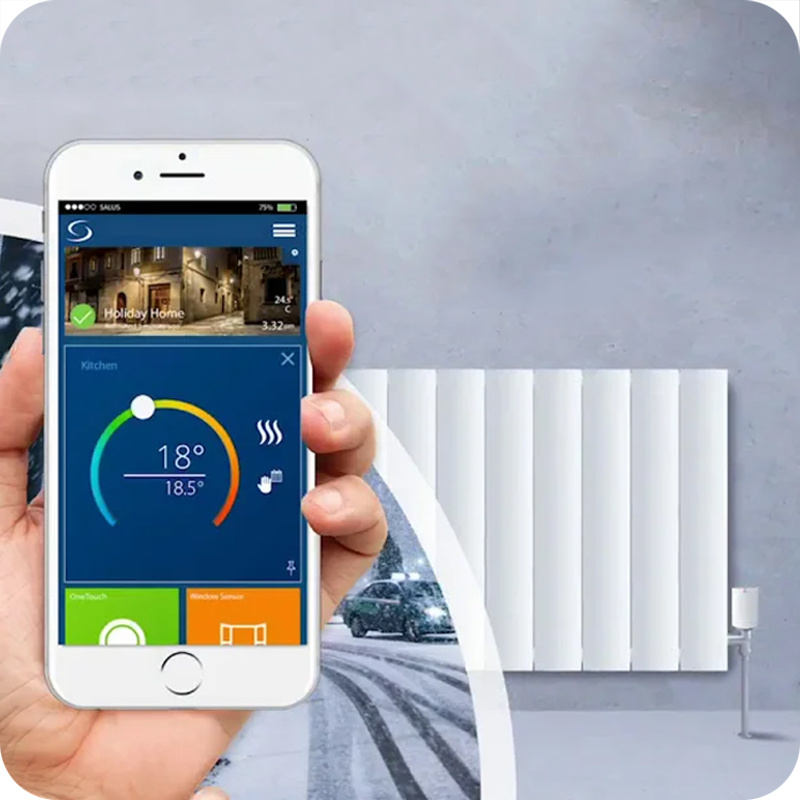 Salus Smart Home TRV3RF Slimme Radiatorknop