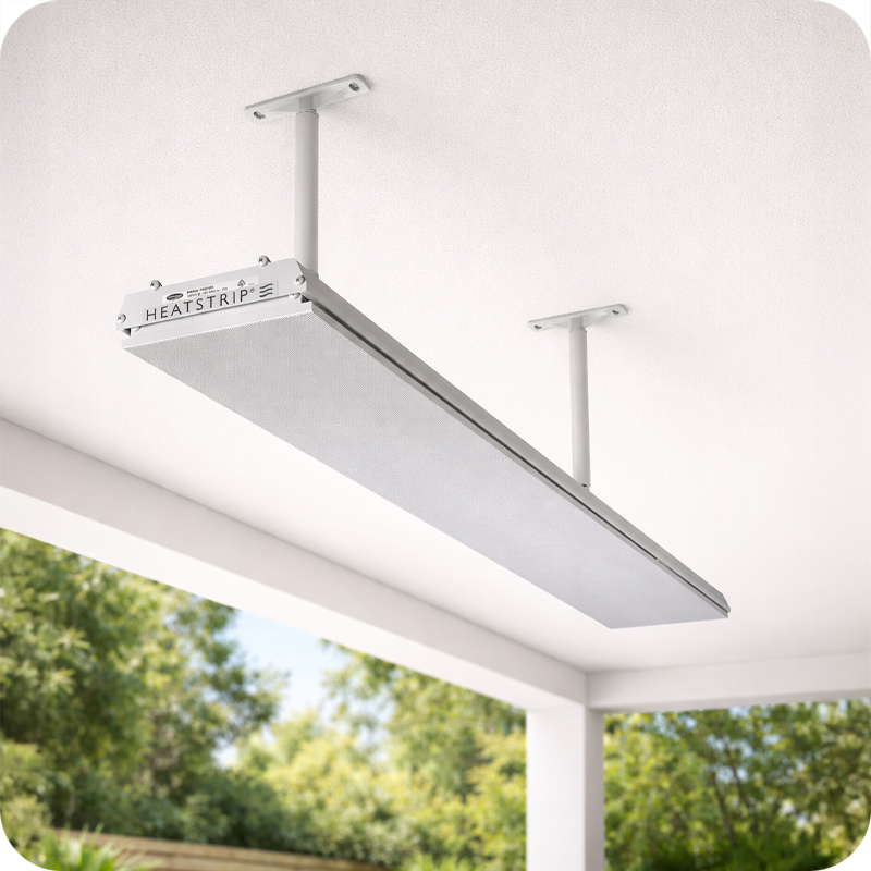 Heatstrip Verlengbeugels Wit