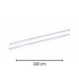 Heatstrip Verlengbeugels Wit