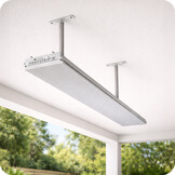 Heatstrip Verlengbeugels Zilver