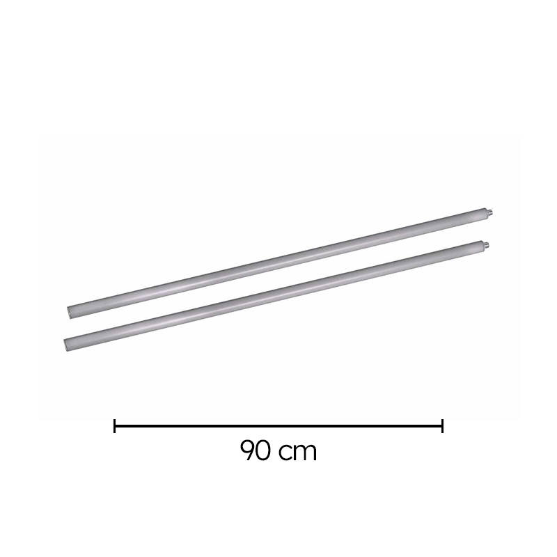 Heatstrip Verlengbeugels Zilver