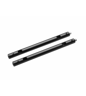 Heatstrip Verlengbeugels Zwart