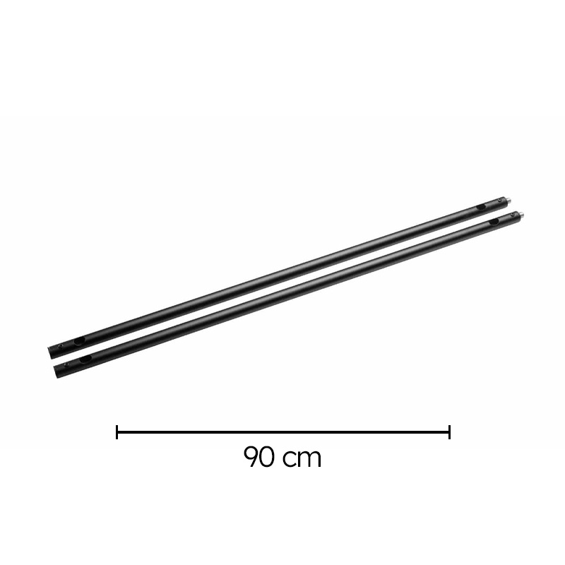 Heatstrip Verlengbeugels Zwart