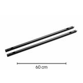 Heatstrip Verlengbeugels Zwart