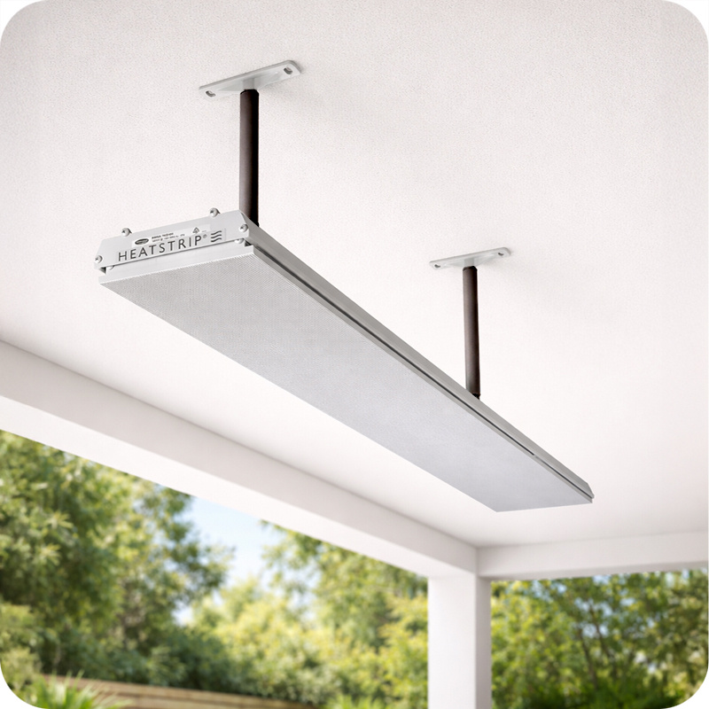 Heatstrip Verlengbeugels Zwart