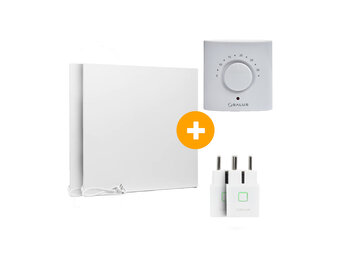 Compleet Infraroodpakket - 60x60 cm - 2 stuks - 400W