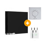 Compleet Infraroodpakket - 60x60 cm - 2 stuks - 400W