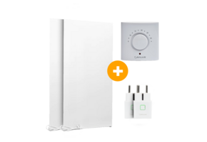 Compleet Infraroodpakket - 60x120 cm - 2 stuks - 750W
