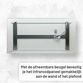 Compleet Infraroodpakket - 60x120 cm - 4 stuks - 750W