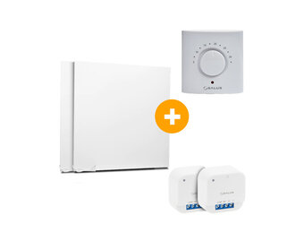 Compleet Infraroodpakket - 105x105 cm - 2 stuks - 1100W