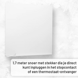 Compleet Infraroodpakket - 60x60 cm - 2 stuks - 1100W