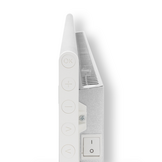 (07) Tweedekans - Elektrische Wandradiator Adax Neo Hoog - 600 Watt - Kleur Zwart