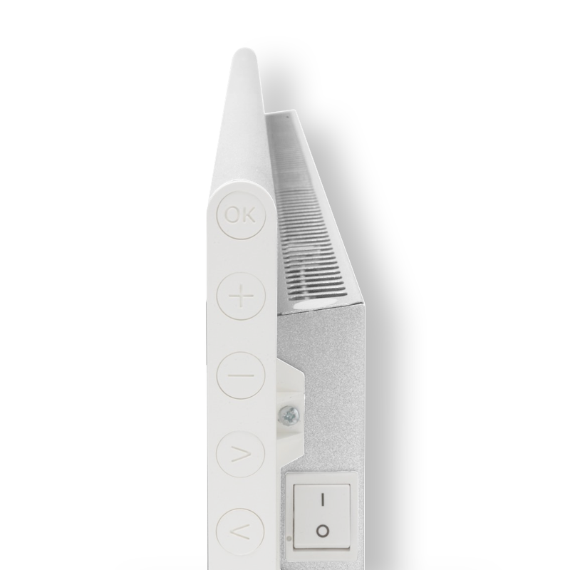 (07) Tweedekans - Elektrische Wandradiator Adax Neo Hoog - 600 Watt - Kleur Zwart