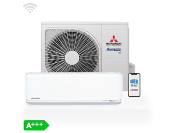 Mitsubishi SRK35ZSX-WF Singlesplit Airco 3,5kW +Wifi Fluisterstil