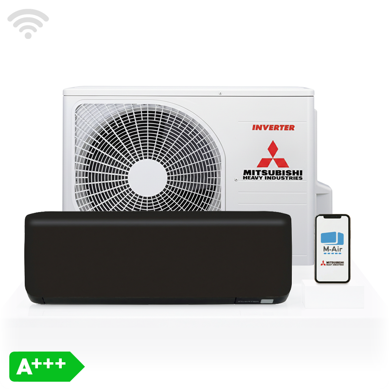 Mitsubishi Heavy Industries Airco Wandmodel 5,0kW - Singlesplit Complete Set - SRK50ZS-WF (Fluisterstil)