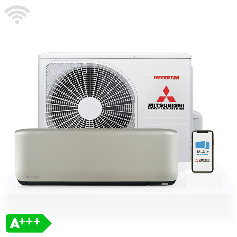 Mitsubishi Heavy Industries Airco Wandmodel 5,0kW - Singlesplit Complete Set - SRK50ZS-WF (Fluisterstil)