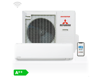 Mitsubishi SRK63ZR-WF Singlesplit Airco 6,3kW +Wifi Zeer krachtig