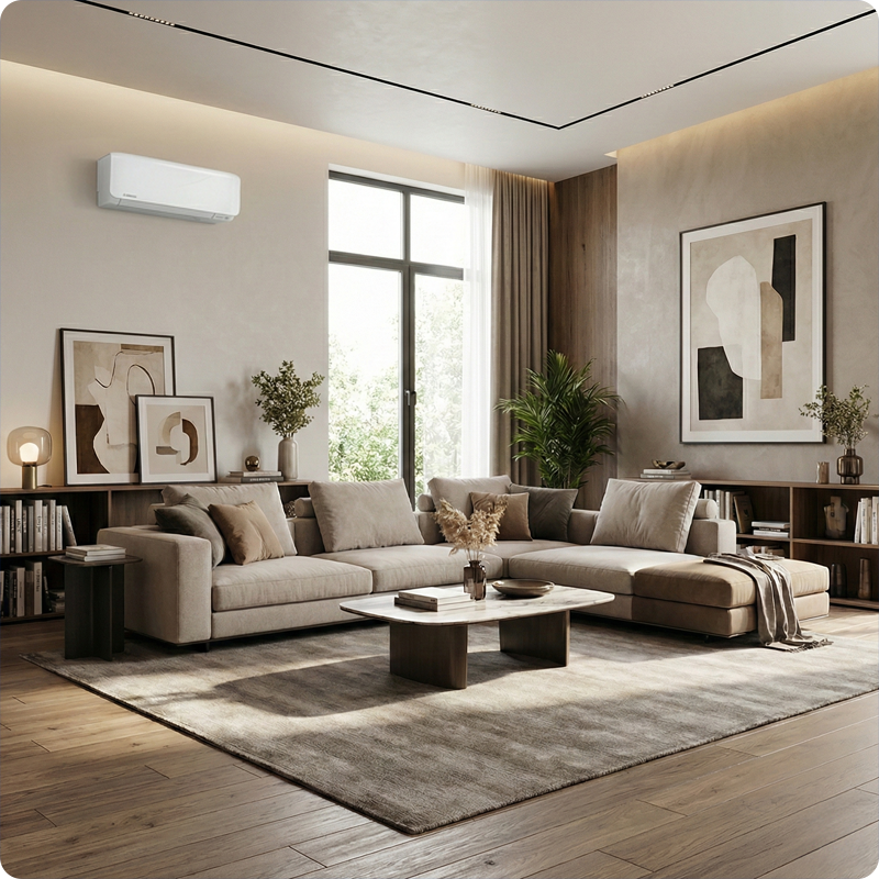 Mitsubishi SRK35ZSX-WF Singlesplit Airco 3,5kW +Wifi Fluisterstil