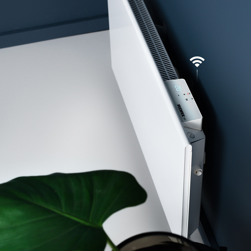 (10) Tweedekans - Elektrische Wandradiator Adax Neo Compact +Wifi - 1000 Watt - Kleur Wit