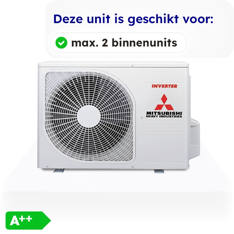 Mitsubishi H.I. Multi-split Buitenunit SCM40ZS-W 4,0 kW