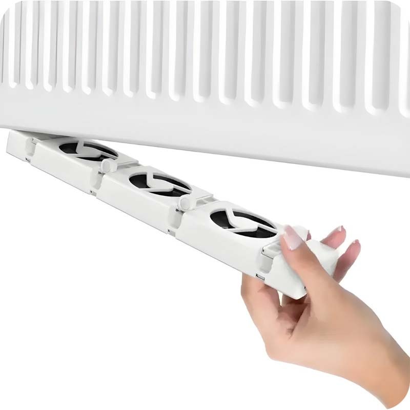 (18) Tweedekans - Radiatorventilator Turbo Booster 3 Watt Duo Set