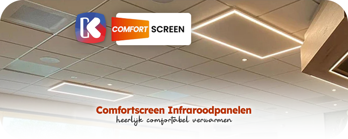 Comfortscreens: stijlvolle en energiezuinige infraroodverwarming van Comfort Heating