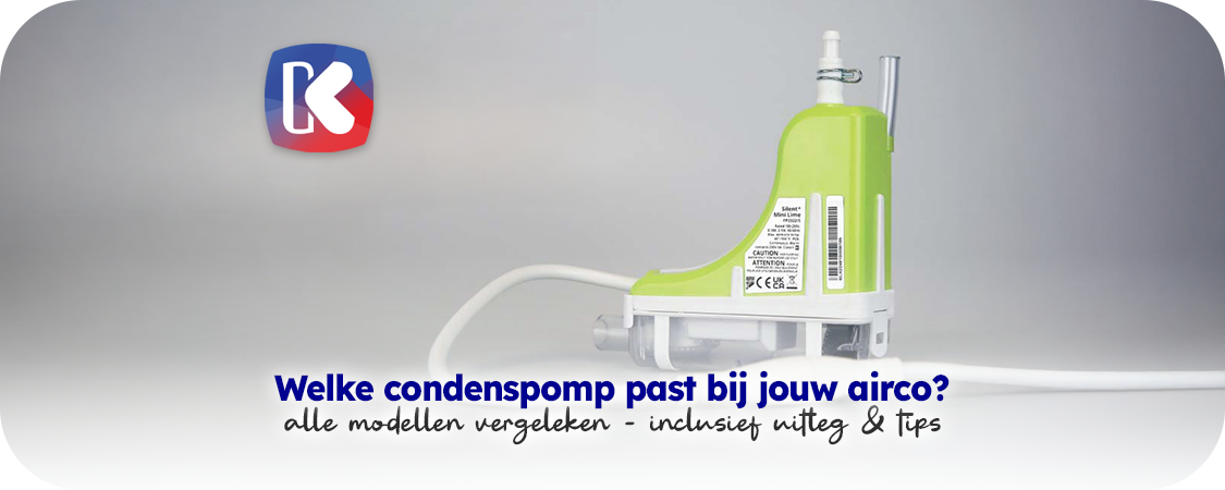 Welke condenswaterpomp past bij jouw airco?