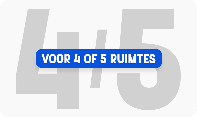 Sets voor 4 / 5 ruimtes