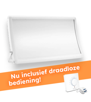 Industrieel Infrarood Verwarmingspaneel 2300W - Wit