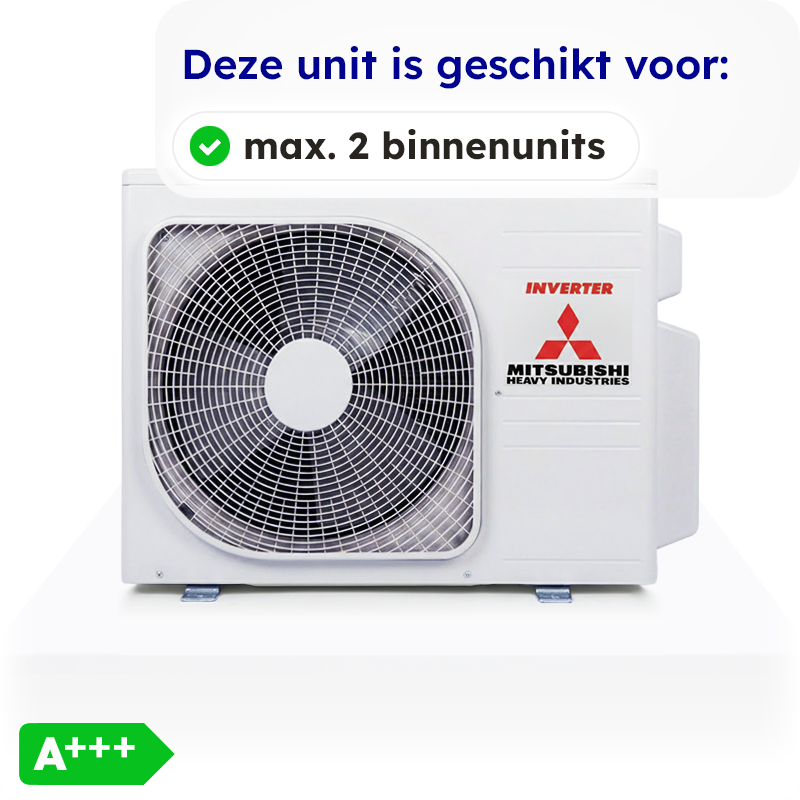 Mitsubishi H.I. Multi-split Buitenunit SCM40ZS-W 4,0 kW