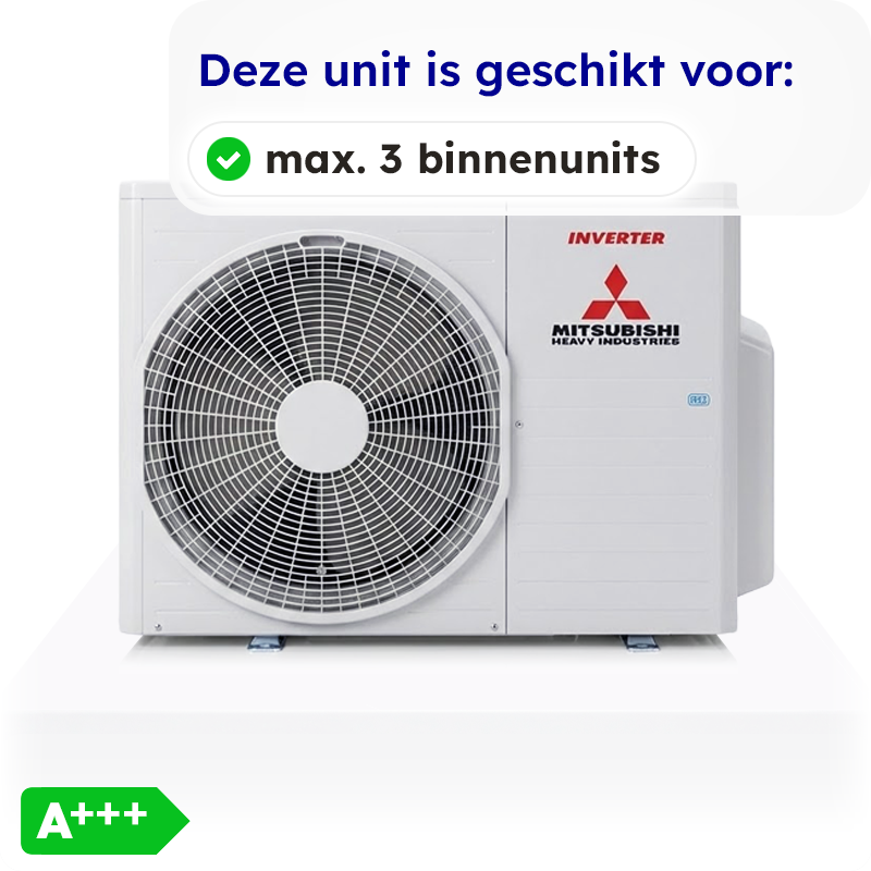 Mitsubishi H.I. Multi-split Buitenunit SCM50ZS-W 5,0 kW