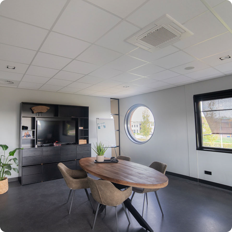 Airco Cassettemodel 5,0kW - Singlesplit Complete Set - FDTC50VH (60x60cm)