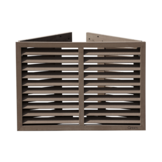 Tweedekans - WAC100 Airco Omkasting Houtcomposiet Bruin S