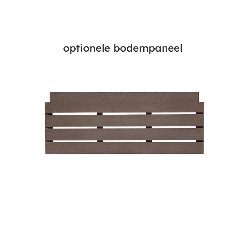 Tweedekans - WAC100 Airco Omkasting Houtcomposiet Bruin S